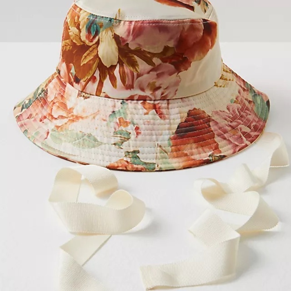 Free People Anthropologie X Wyeth Romy Hat Floral Bucket Hat - Picture 3 of 9